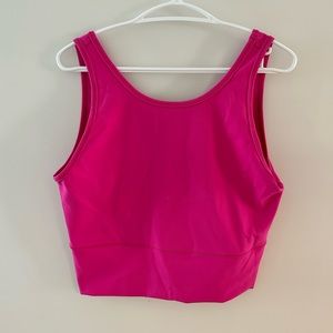 Hot pink Align tank